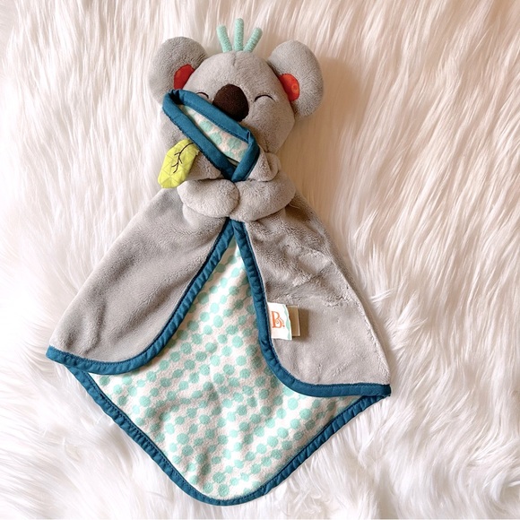 B Baby Koala Bear Lovey / Security Blanket / Plush / Blankie / Stuffed Animal - Picture 1 of 5